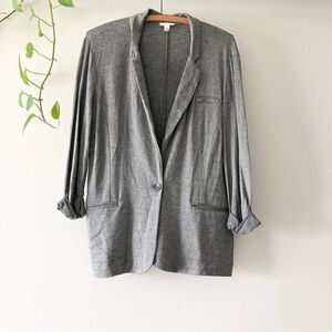 JOIE‎ TREVOR ONE BUTTON BLAZER SZ L